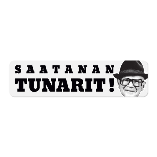 Saatanan Tunarit - Bumper-tarra, vinyylitarra