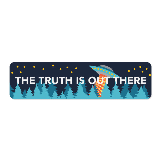 Truth is out there - Bumper-tarra, vinyylitarra