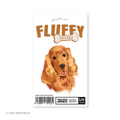 Fluffy Friends, Cockerspaniel - vinyylitarra