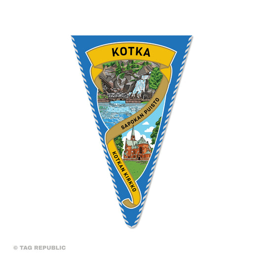 Kotka - matkailuviiritarra, vinyylitarra