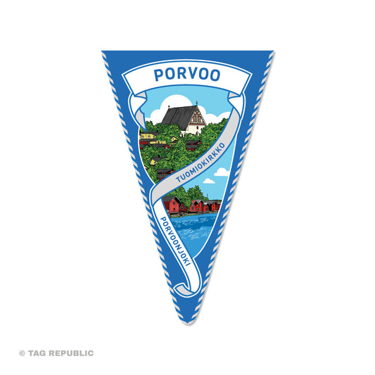 Porvoo - matkailuviiritarra, vinyylitarra