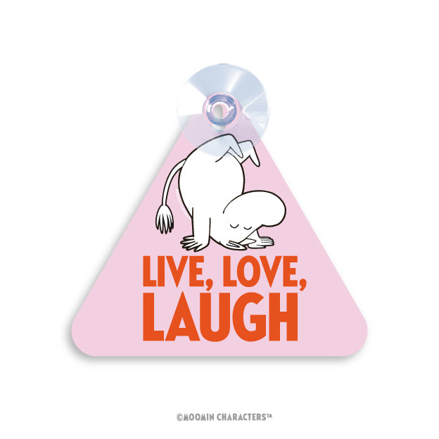 Live, Love, Laugh - imukuppikyltti