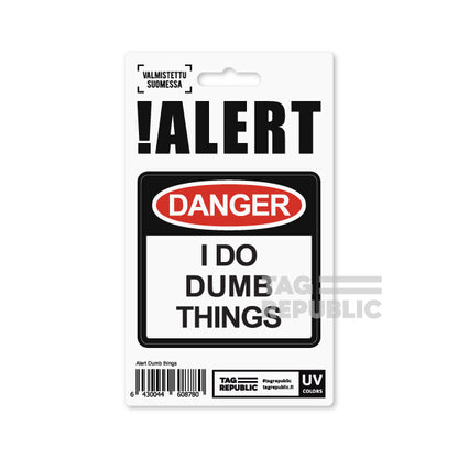 Alert Dumb things - vinyylitarra