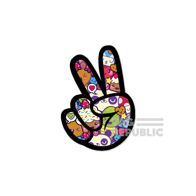 PimpUrRide, Peace Sticker - vinyylitarra