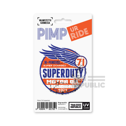 PimpUrRide, Superduty - vinyylitarra