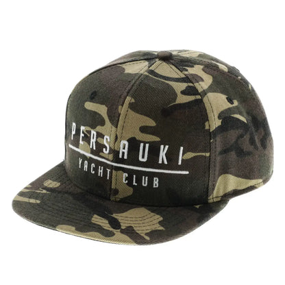 Persauki Yacht Club – Camo Snapback lippis