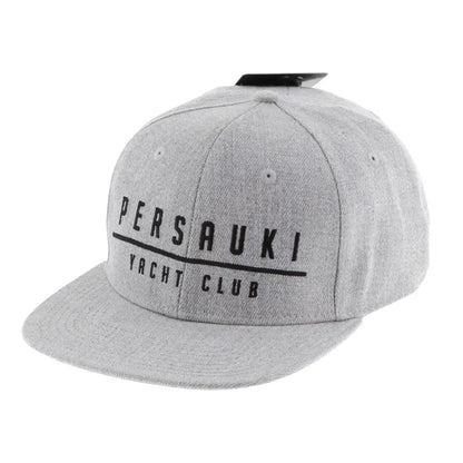 Persauki Yacht Club – Harmaa Snapback lippis