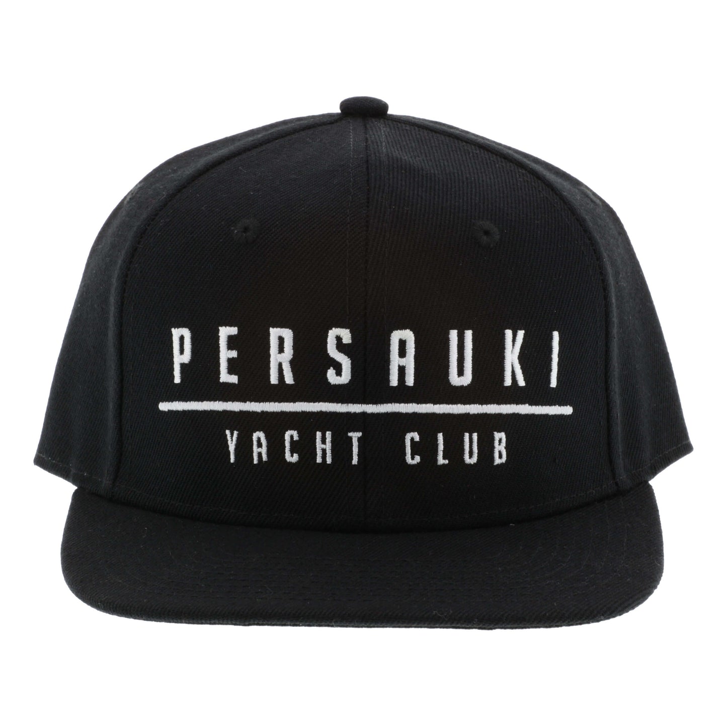 Persauki Yacht Club – Musta Snapback lippis